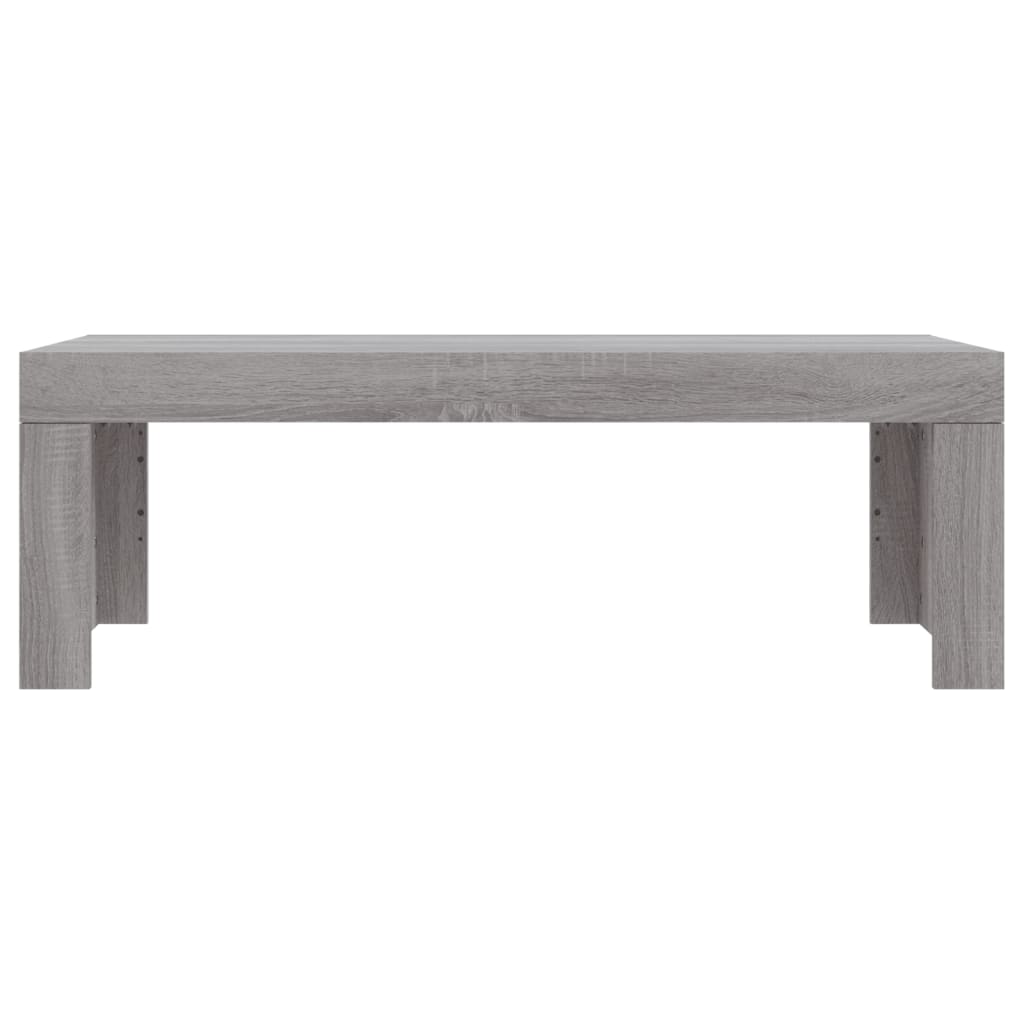Table basse Sonoma grise 102x50x36 cm en bois