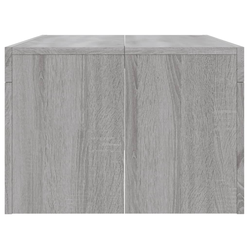 Table basse Sonoma grise 102x50x36 cm en bois