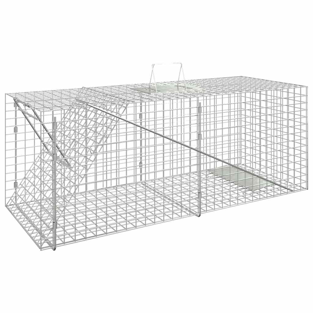 Tierfalle 64,5 x 25 x 26,5 cm Verzinktes Eisen