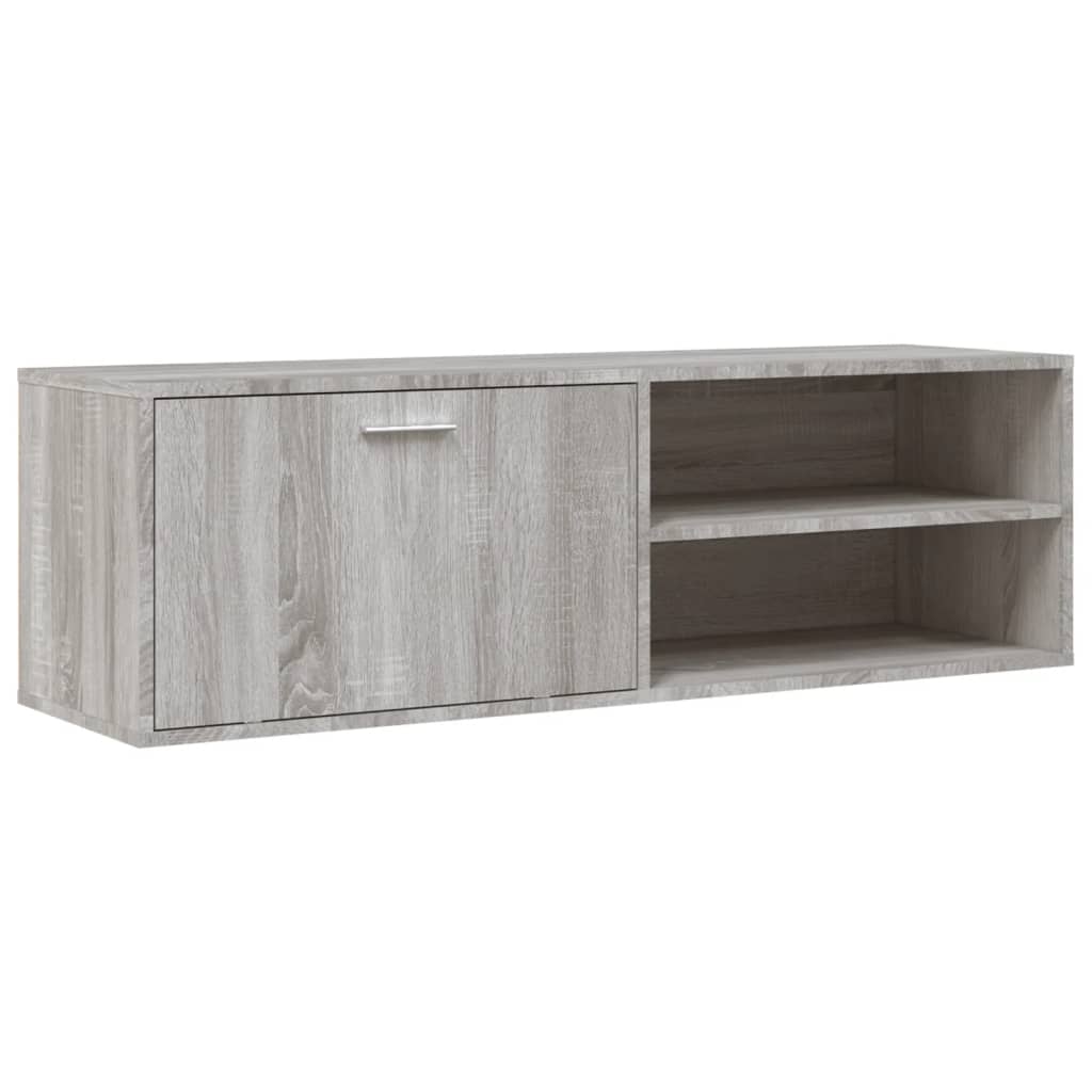 Meuble TV gris Sonoma 120x34x37 cm en bois