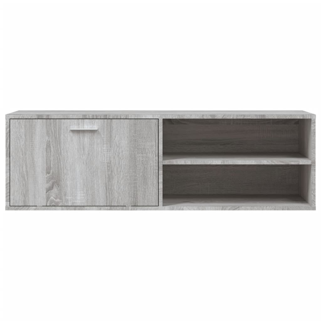 Meuble TV gris Sonoma 120x34x37 cm en bois