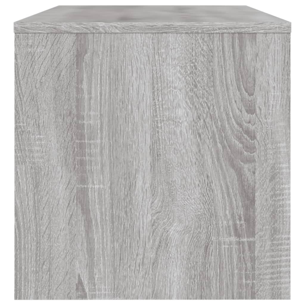 Meuble TV gris Sonoma 120x34x37 cm en bois
