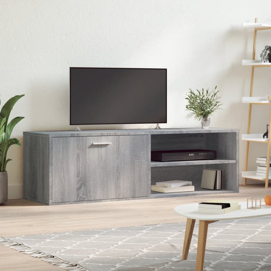 Meuble TV gris Sonoma 120x34x37 cm en bois