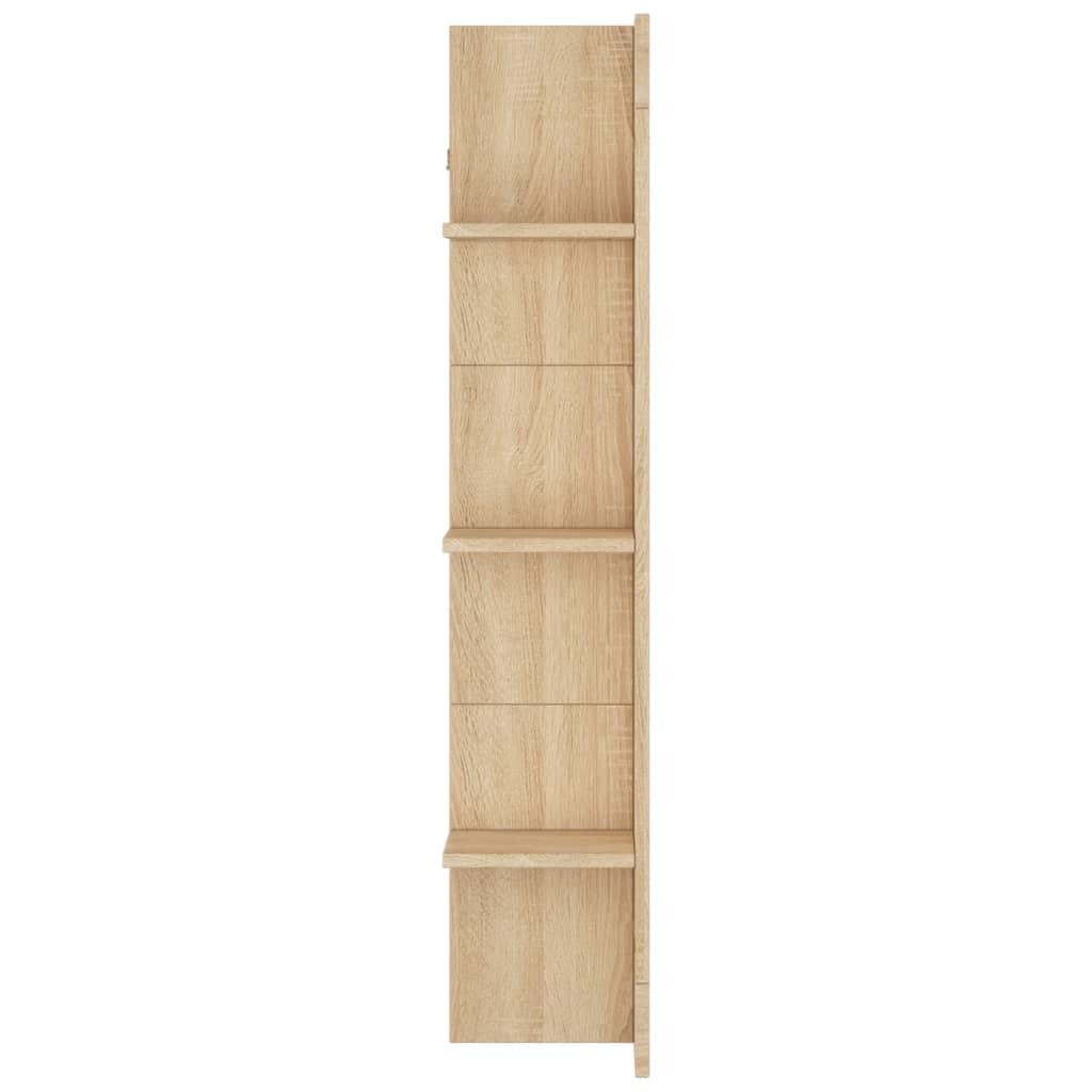 Meuble TV chêne Sonoma 152x22x113 cm matériau bois