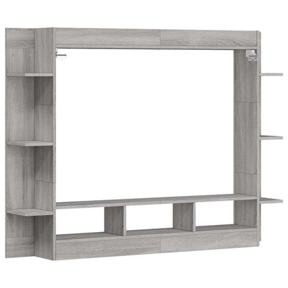 TV-Schrank Grau Sonoma 152x22x113 cm Holzwerkstoff