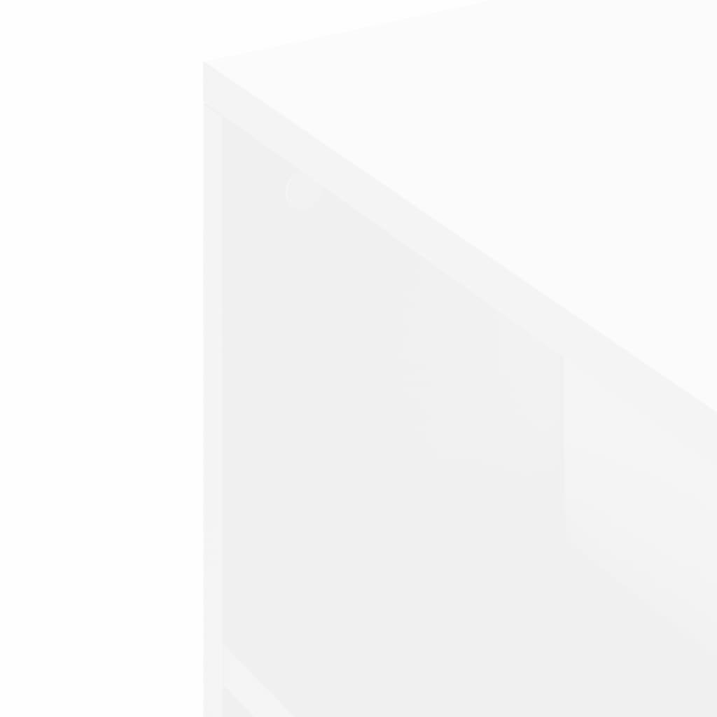 Meuble TV blanc 102x34,5x43 cm en bois