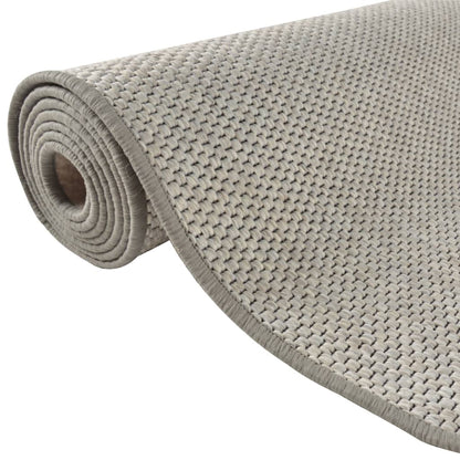Teppichläufer Sisal-Optik Platina 80x400 cm