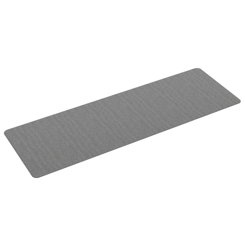 Tapis de couloir gris 60x180 cm