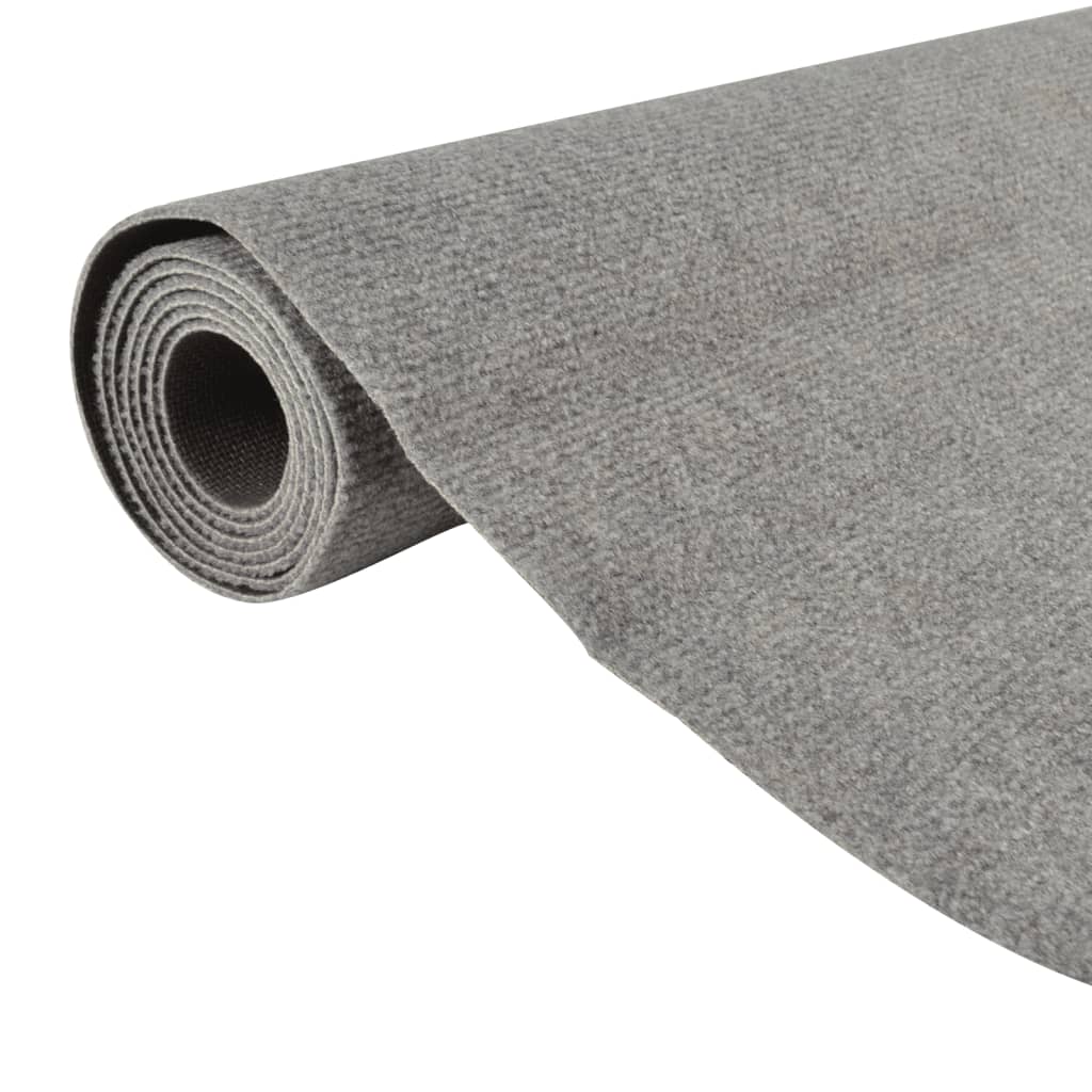 Tapis de couloir gris 60x180 cm