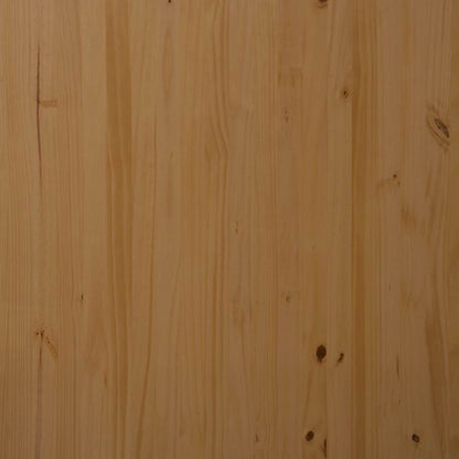 Rollschrank mit Schubladen MOSS Honigbraun Massivholz Kiefer