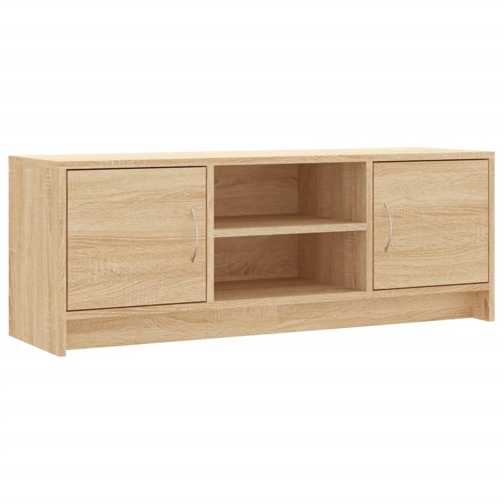 Meuble TV chêne Sonoma 102x30x37,5 cm matériau bois
