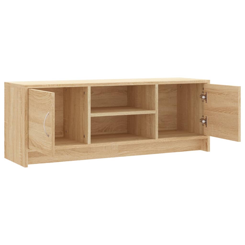 Meuble TV chêne Sonoma 102x30x37,5 cm matériau bois