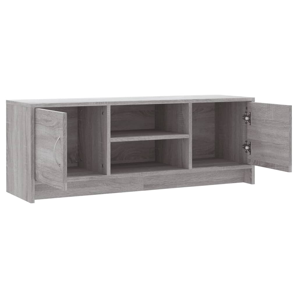 Meuble TV gris Sonoma 102x30x37,5 cm en bois