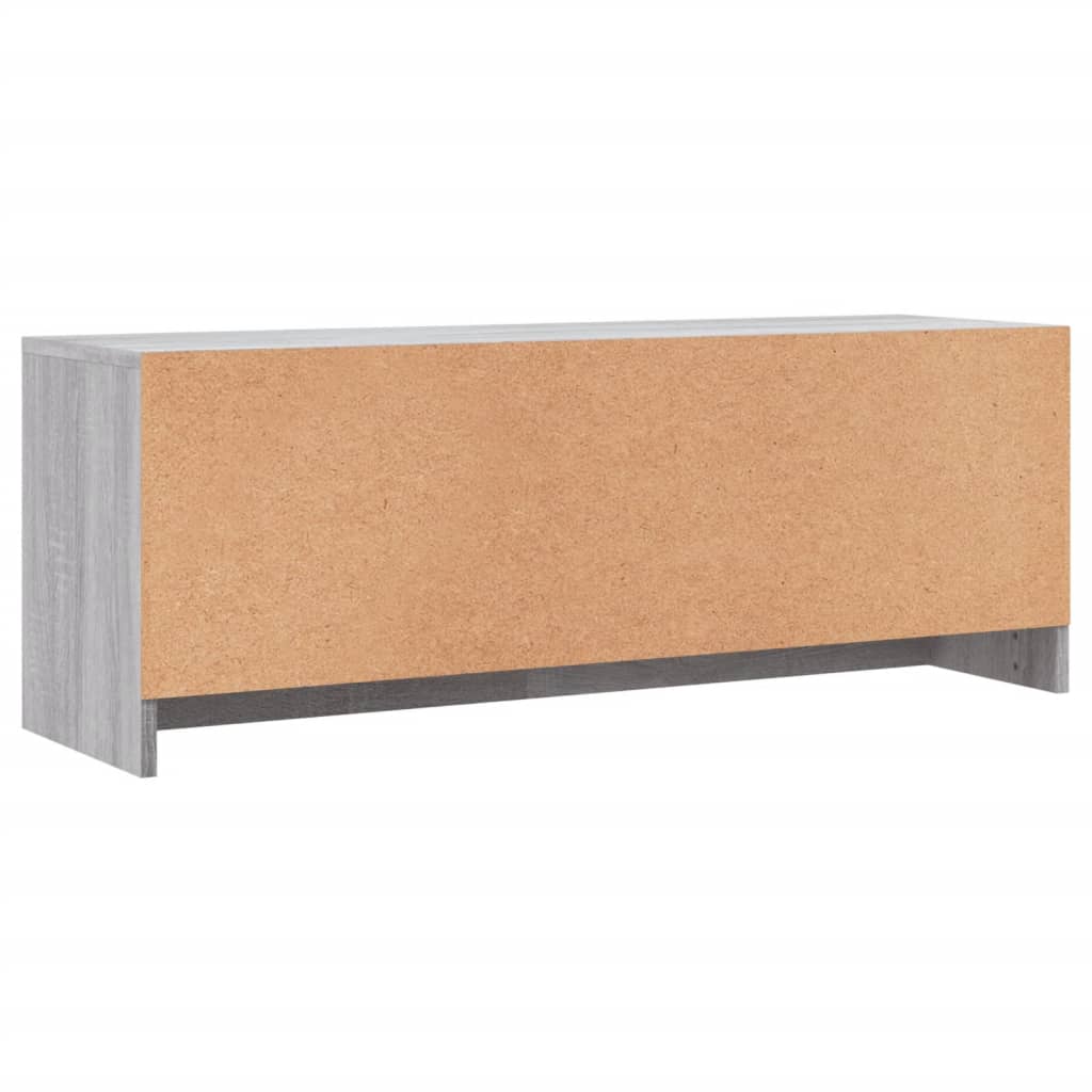 Meuble TV gris Sonoma 102x30x37,5 cm en bois