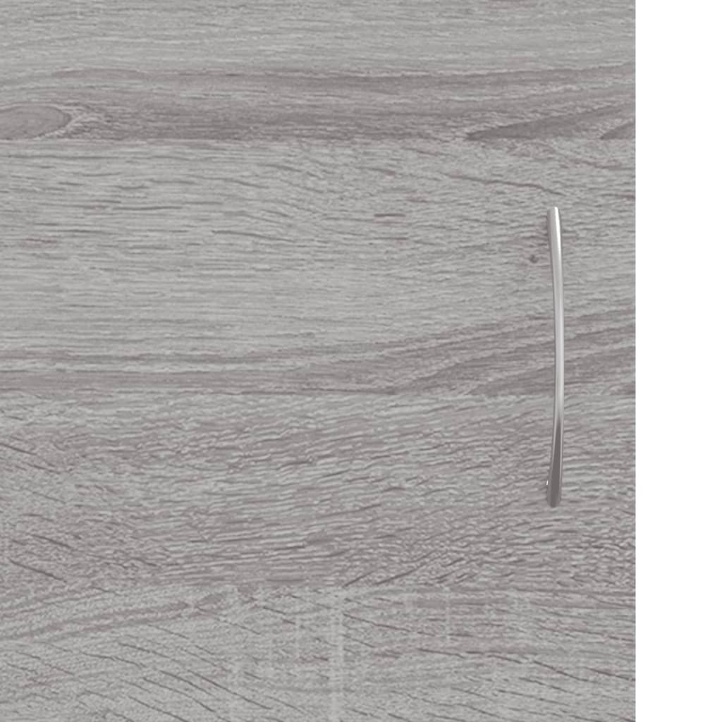 Meuble TV gris Sonoma 102x30x37,5 cm en bois