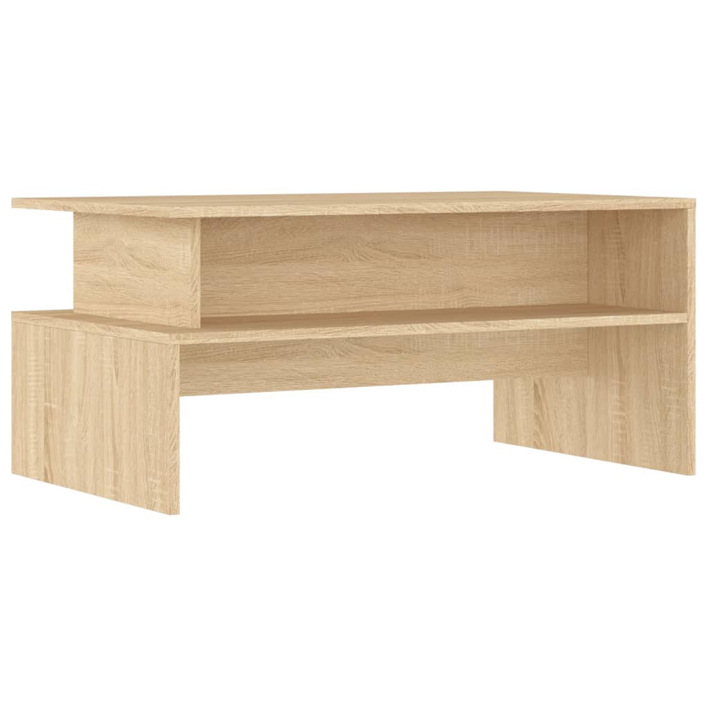 Coffee table Sonoma oak 90x55x42.5 cm wood material