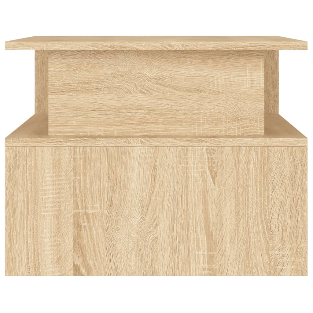 Coffee table Sonoma oak 90x55x42.5 cm wood material