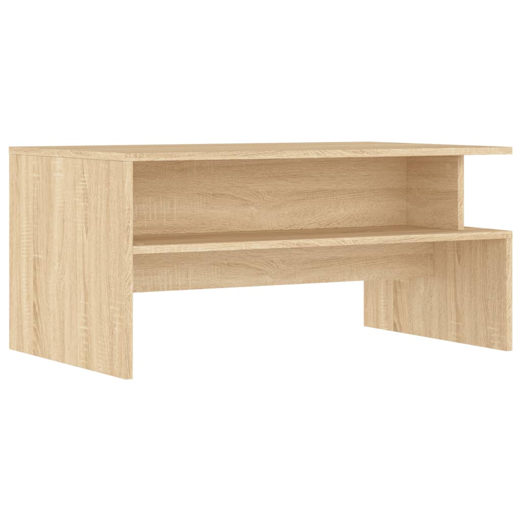 Coffee table Sonoma oak 90x55x42.5 cm wood material