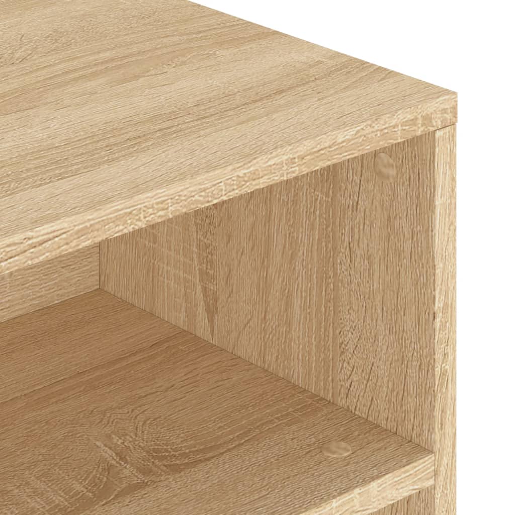 Coffee table Sonoma oak 90x55x42.5 cm wood material