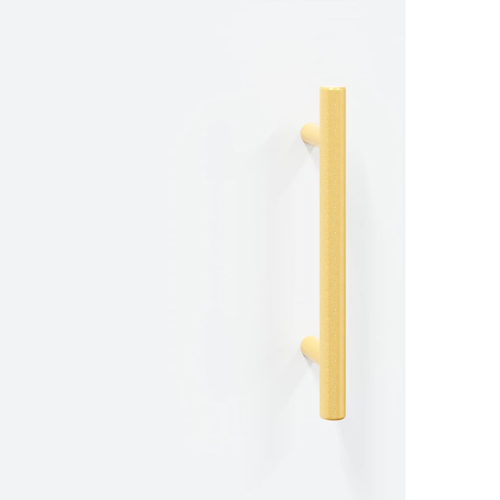 Highboard Weiß 69,5x34x180 cm Holzwerkstoff