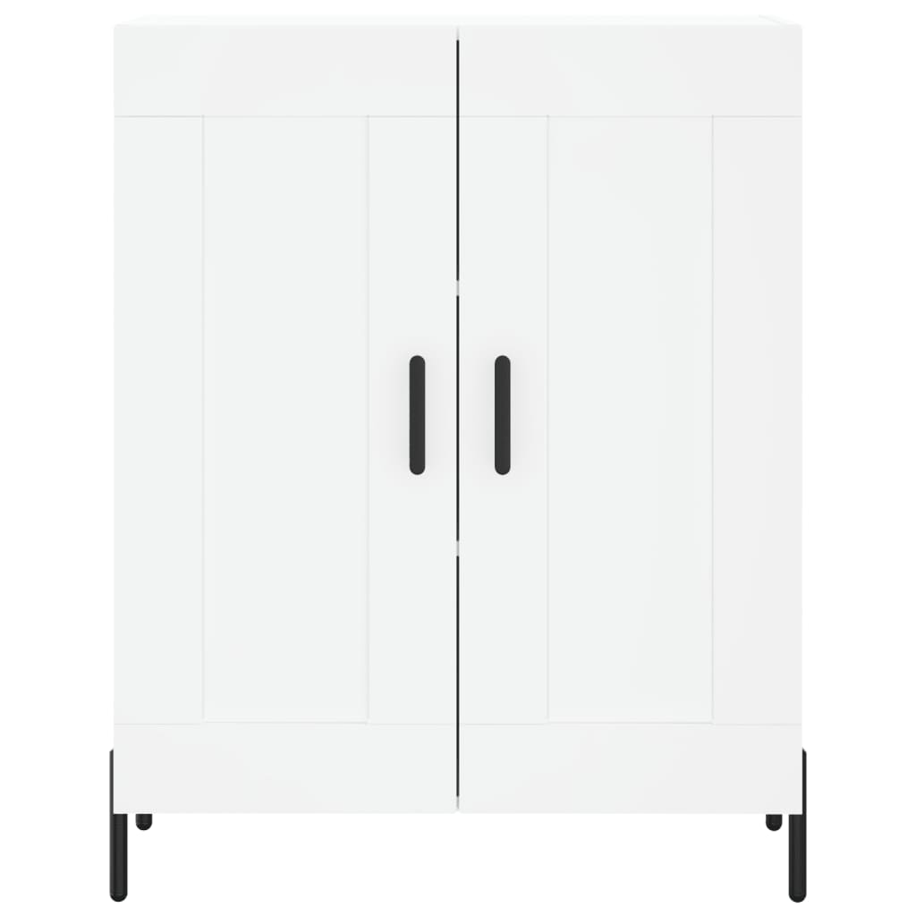 Highboard Weiß 69,5x34x180 cm Holzwerkstoff
