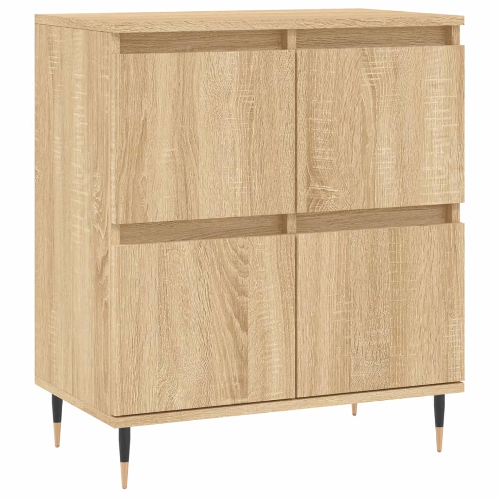 Sideboards 3 Stk. Sonoma-Eiche Holzwerkstoff