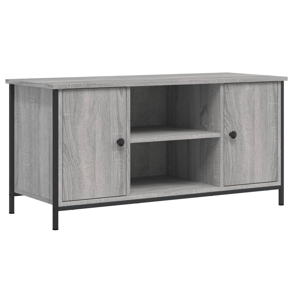 Meuble TV gris Sonoma 100x40x50 cm en bois