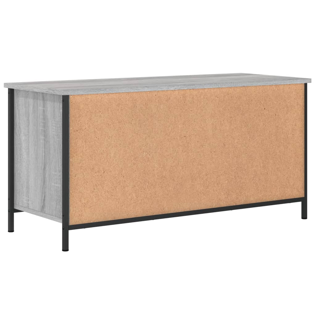 Meuble TV gris Sonoma 100x40x50 cm en bois