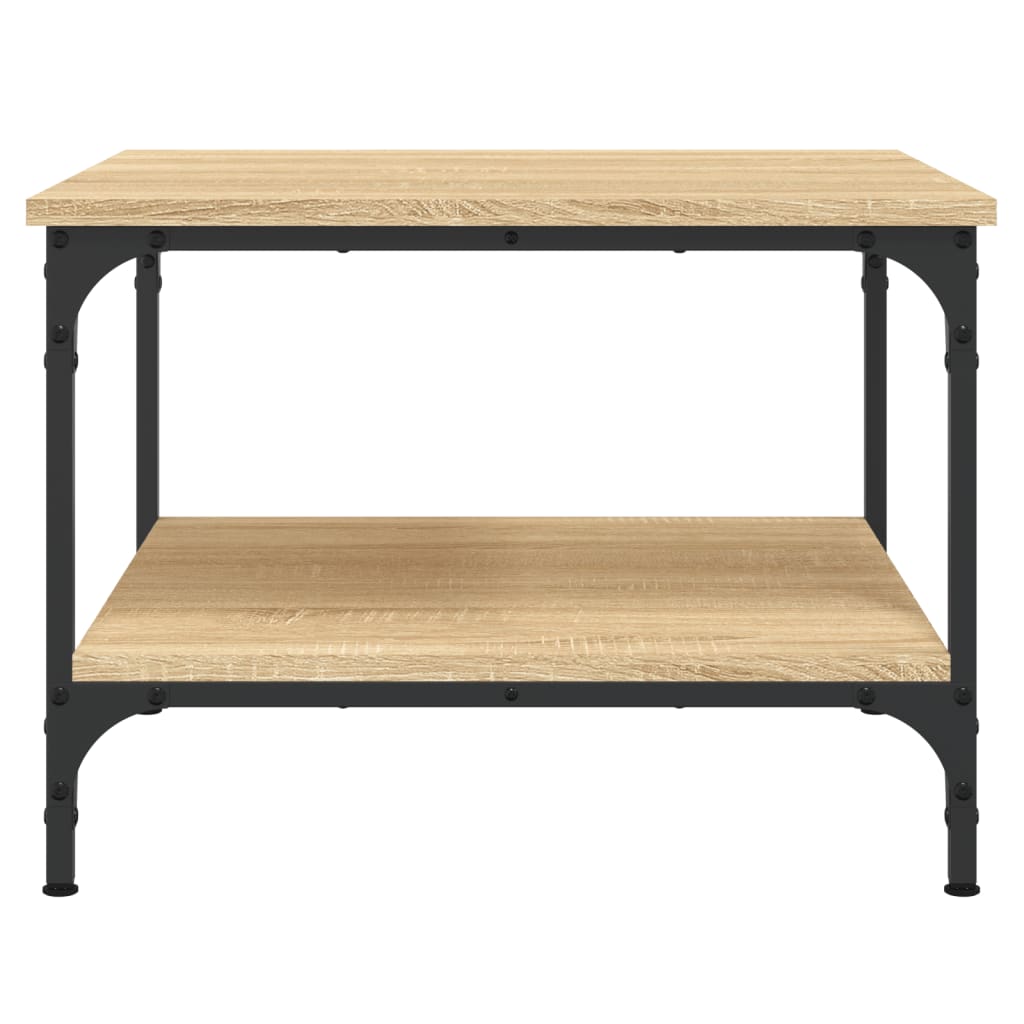 Couchtisch Sonoma-Eiche 55x55x40 cm Holzwerkstoff