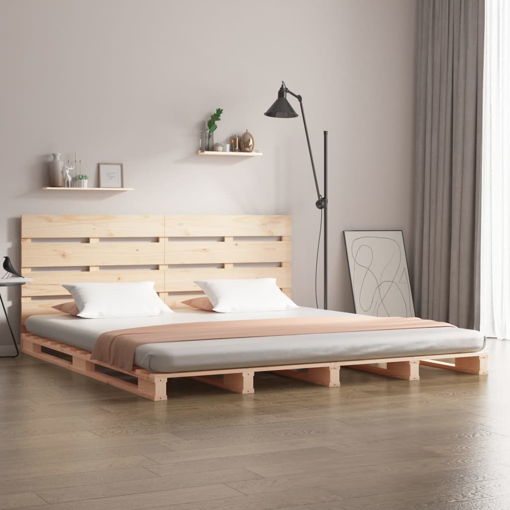 Massivholzbett ohne Matratze 140x190 cm Kiefernholz