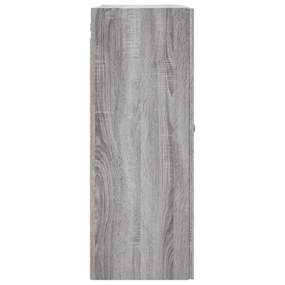 Wandschrank Grau Sonoma 69,5x34x90 cm