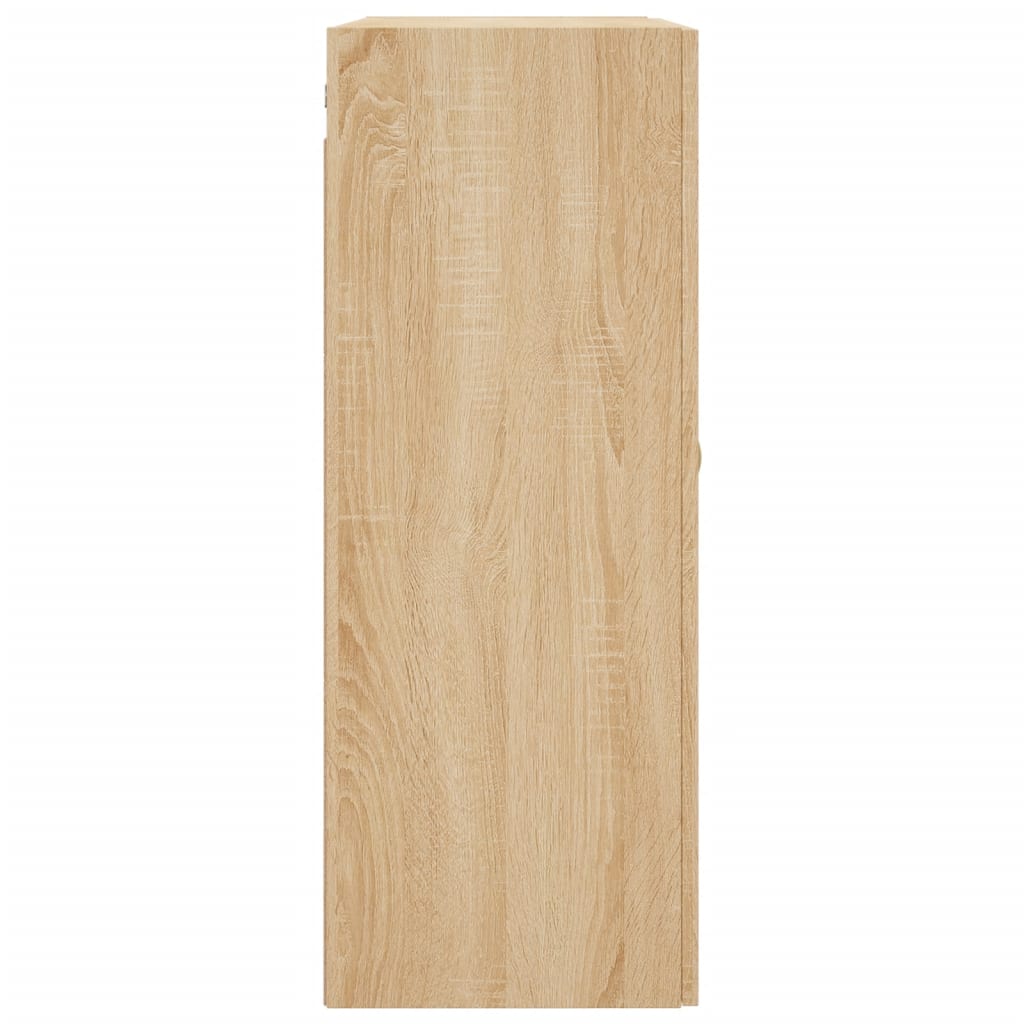 Wandschrank Sonoma-Eiche 69,5x34x90 cm