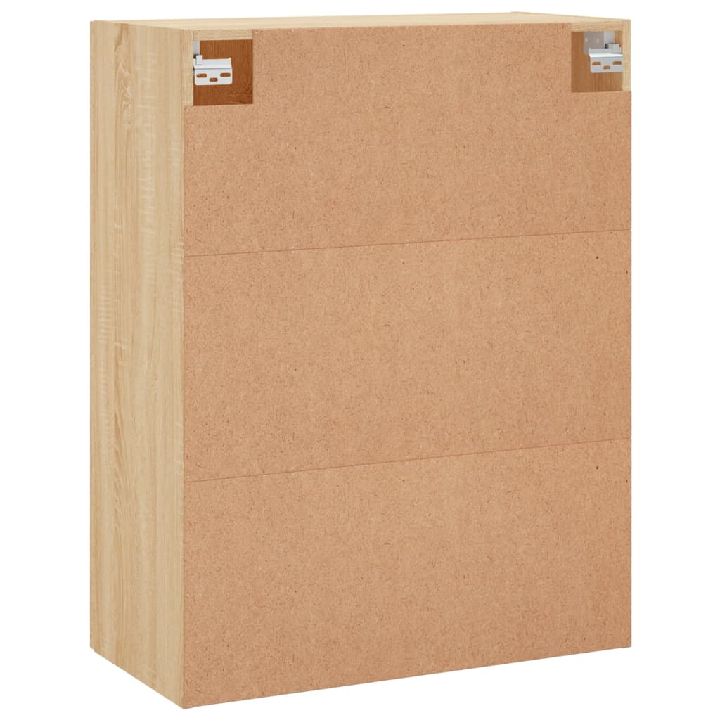 Wandschrank Sonoma-Eiche 69,5x34x90 cm