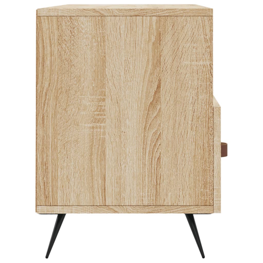 Meuble TV chêne Sonoma 102x36x50 cm matériau bois