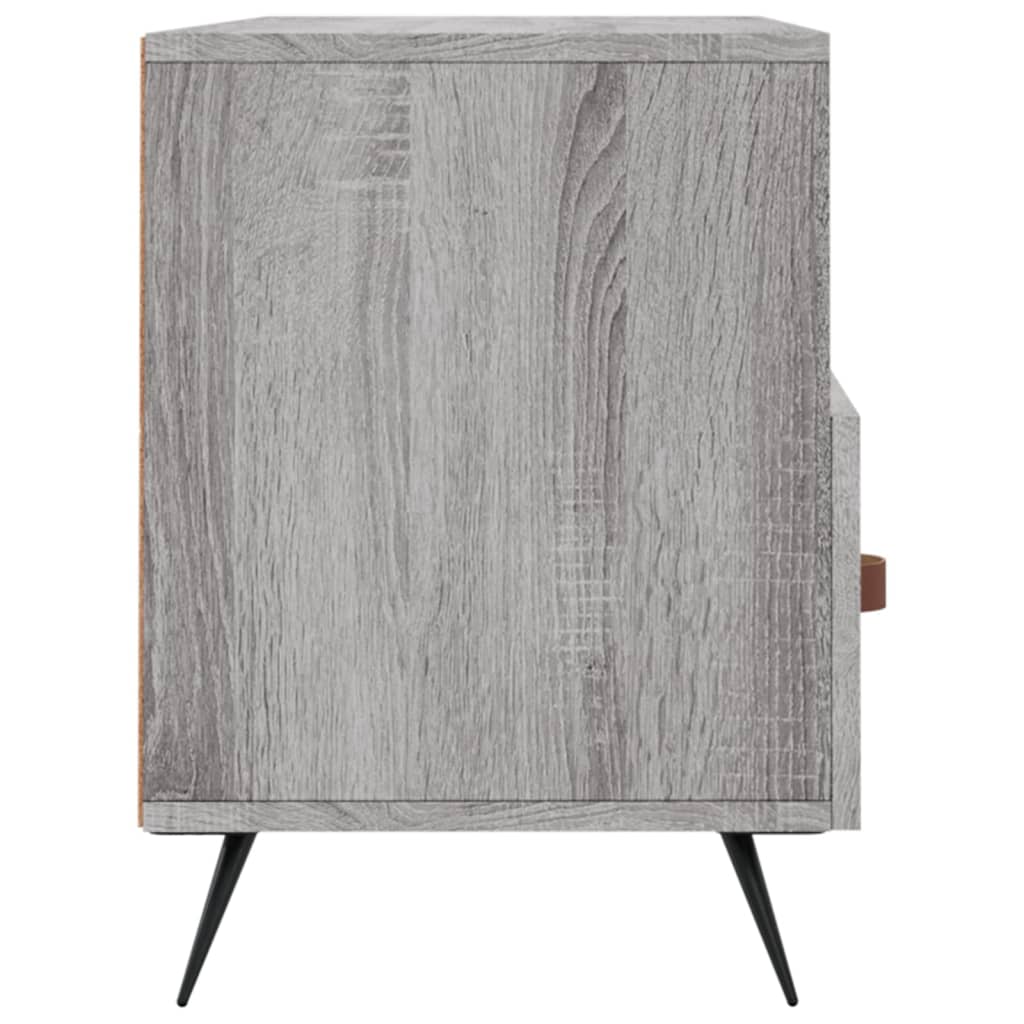 Meuble TV gris Sonoma 102x36x50 cm en bois