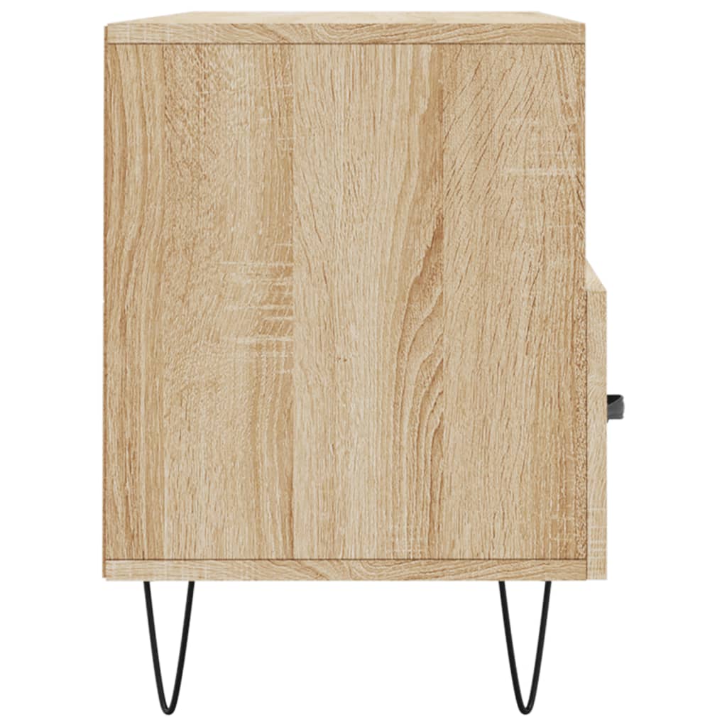 Meuble TV chêne Sonoma 102x36x50 cm matériau bois