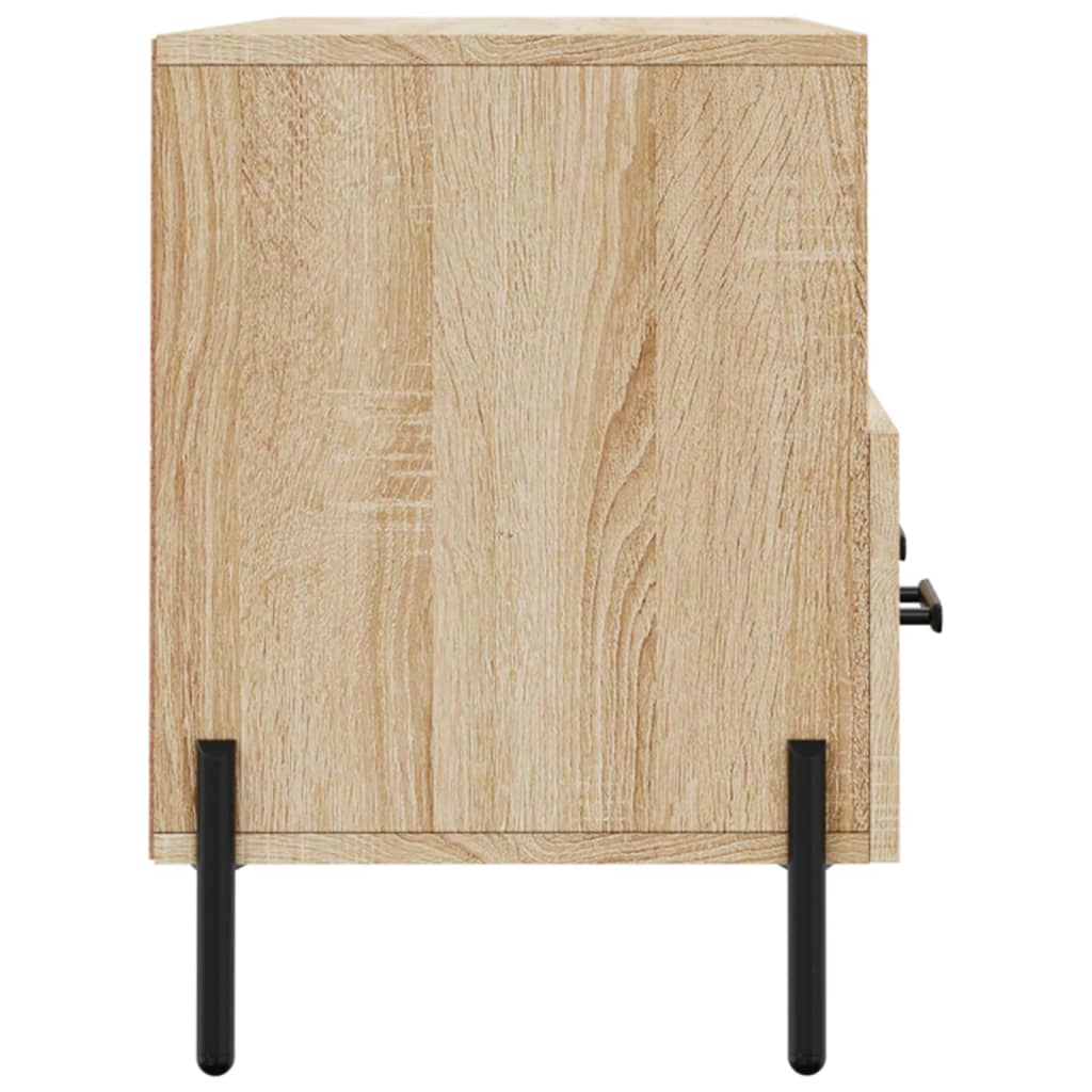 Meuble TV chêne Sonoma 102x36x50 cm matériau bois