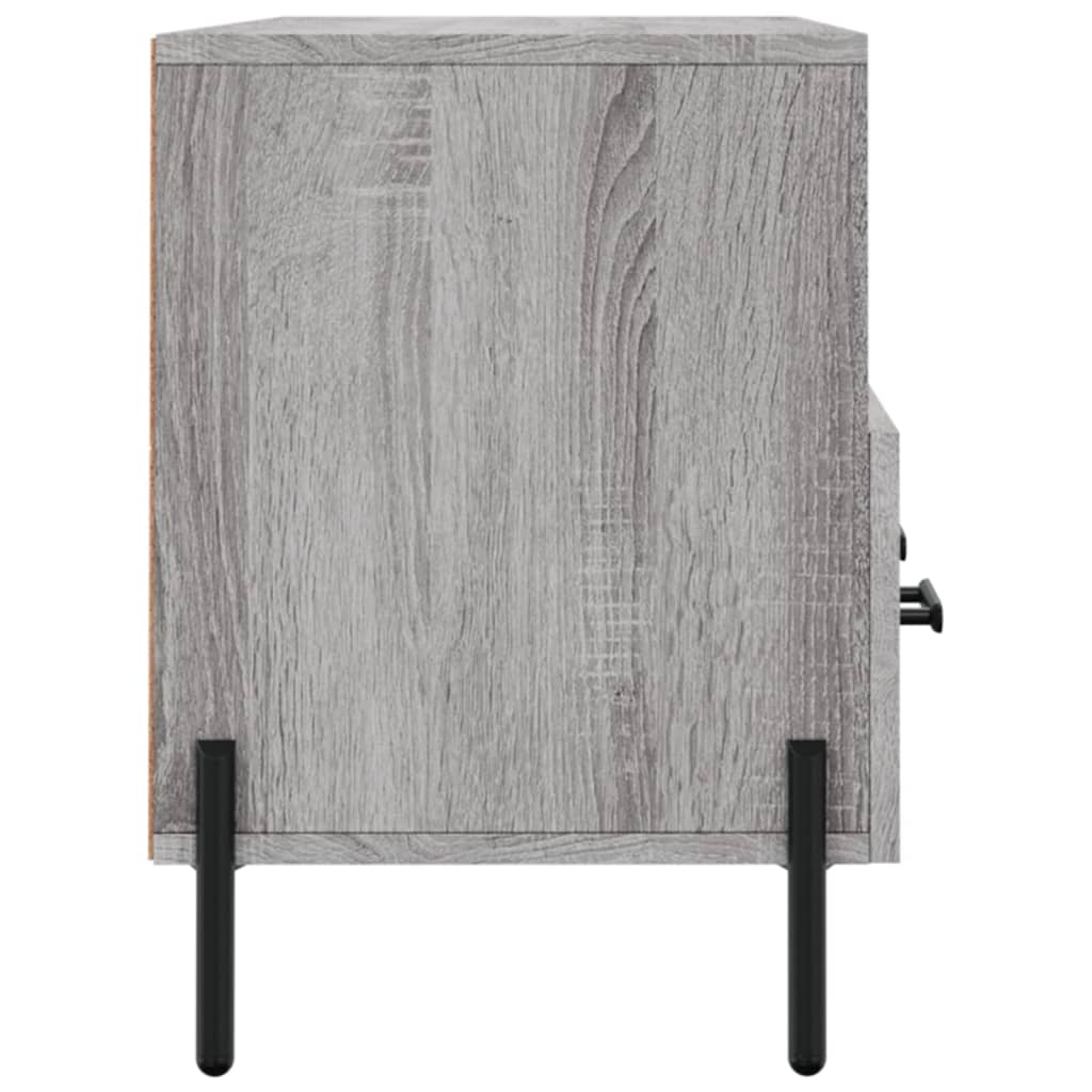 Meuble TV gris Sonoma 102x36x50 cm en bois