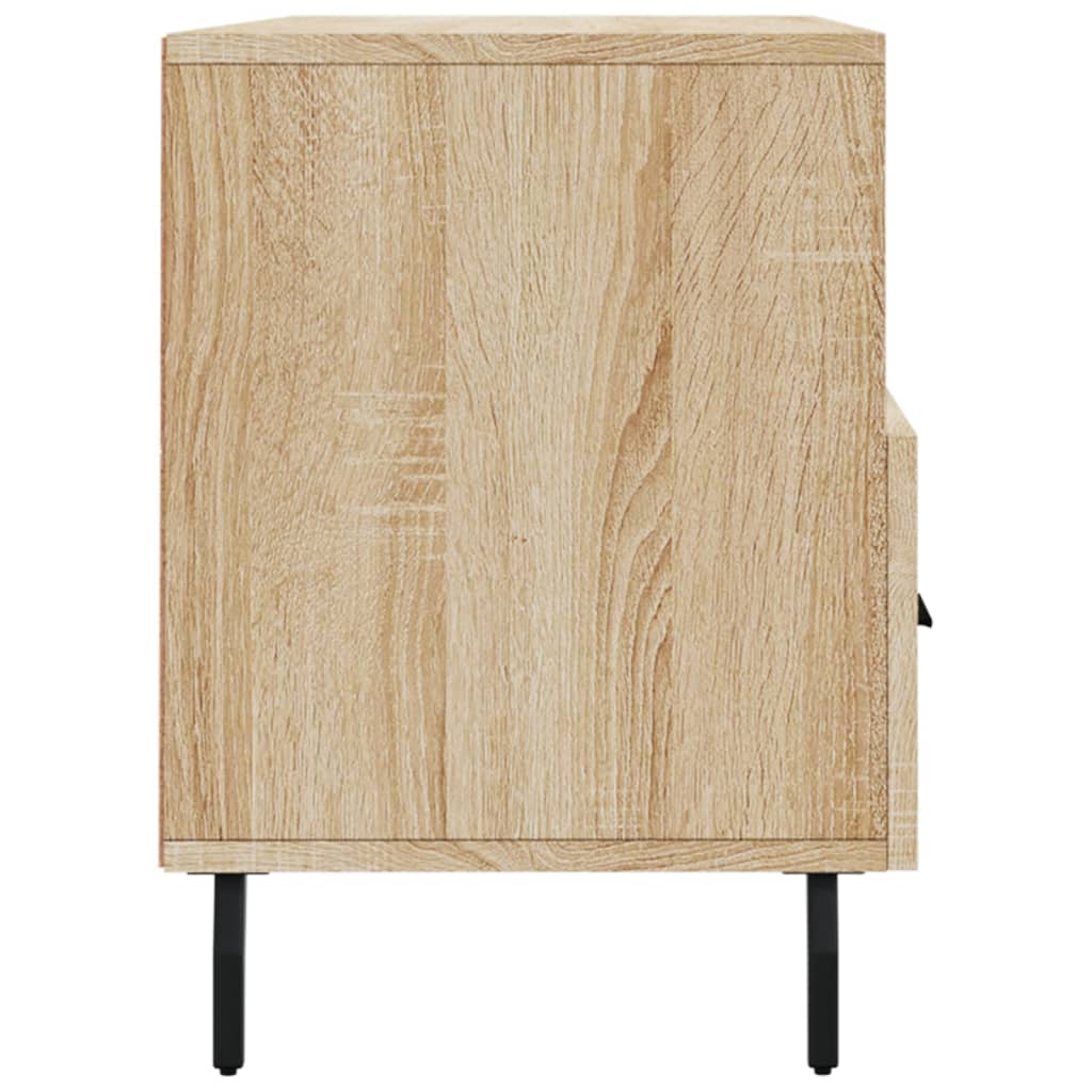 Meuble TV chêne Sonoma 102x36x50 cm matériau bois