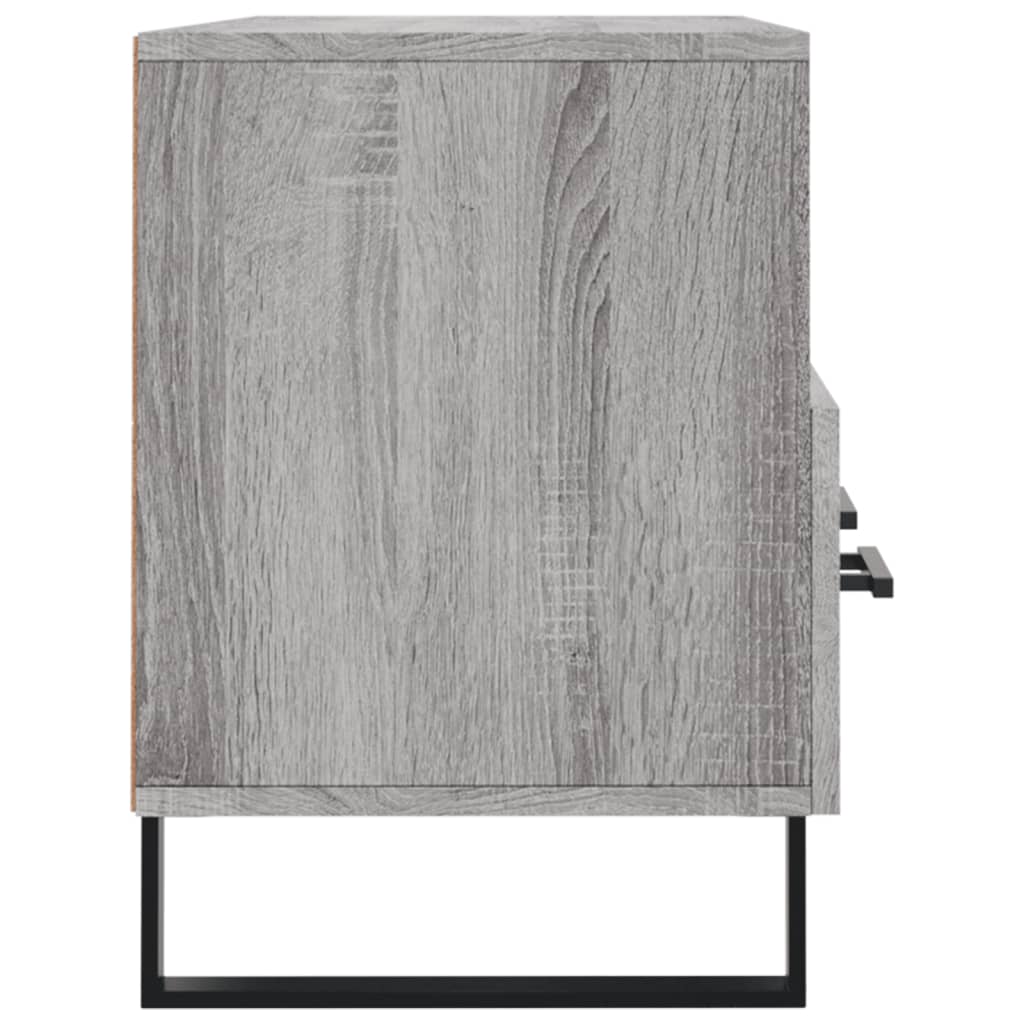Meuble TV gris Sonoma 102x36x50 cm en bois