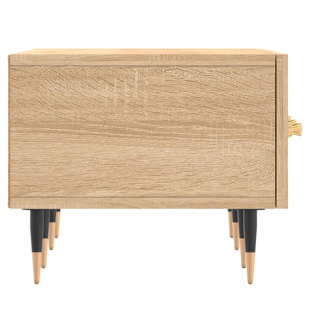 Meuble TV chêne Sonoma 150x36x30 cm matériau bois