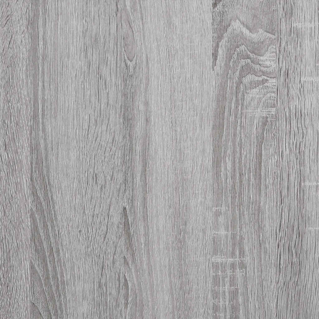 Wand-Nachttische 2 Stk. Grau Sonoma 35x35x20 cm