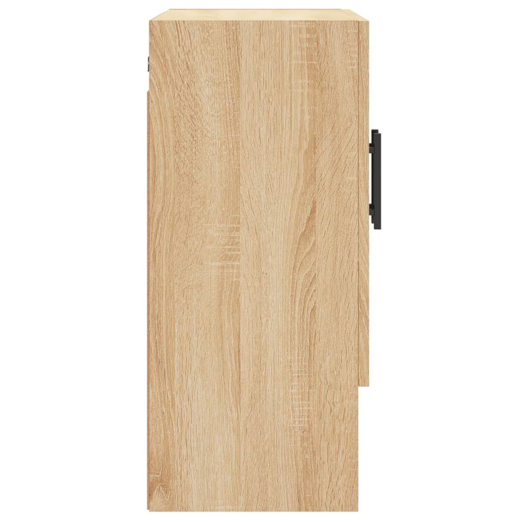 Armoire murale chêne Sonoma 60x31x70 cm matériau bois