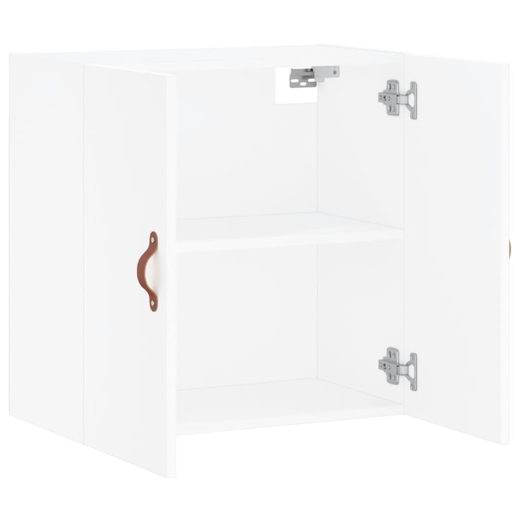 Armoire murale blanche 60x31x60 cm en bois