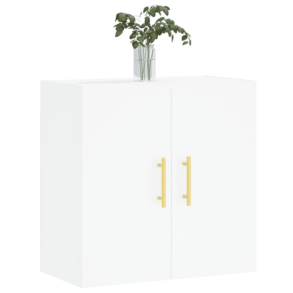 Armoire murale blanche 60x31x60 cm en bois