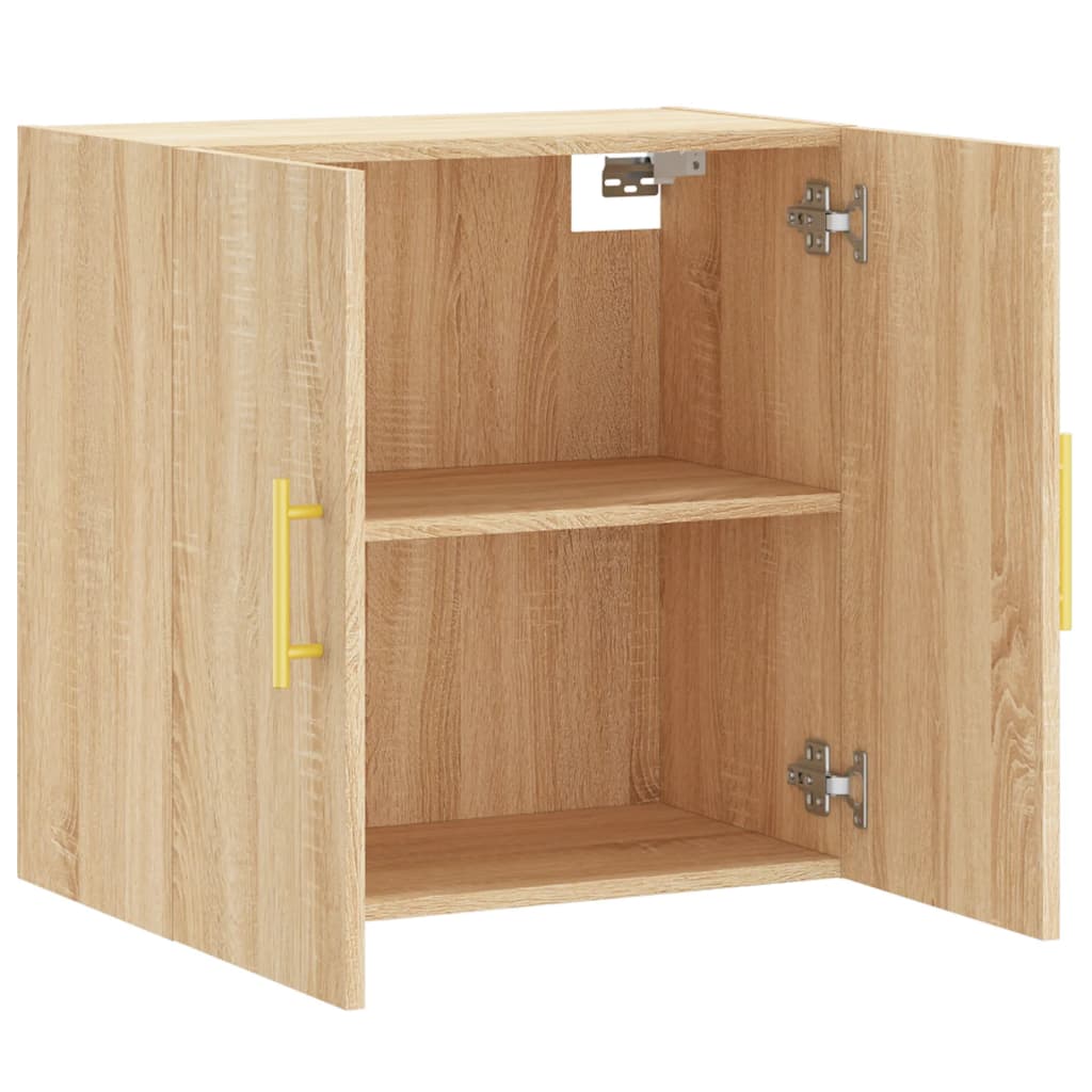 Armoire murale chêne Sonoma 60x31x60 cm matériau bois