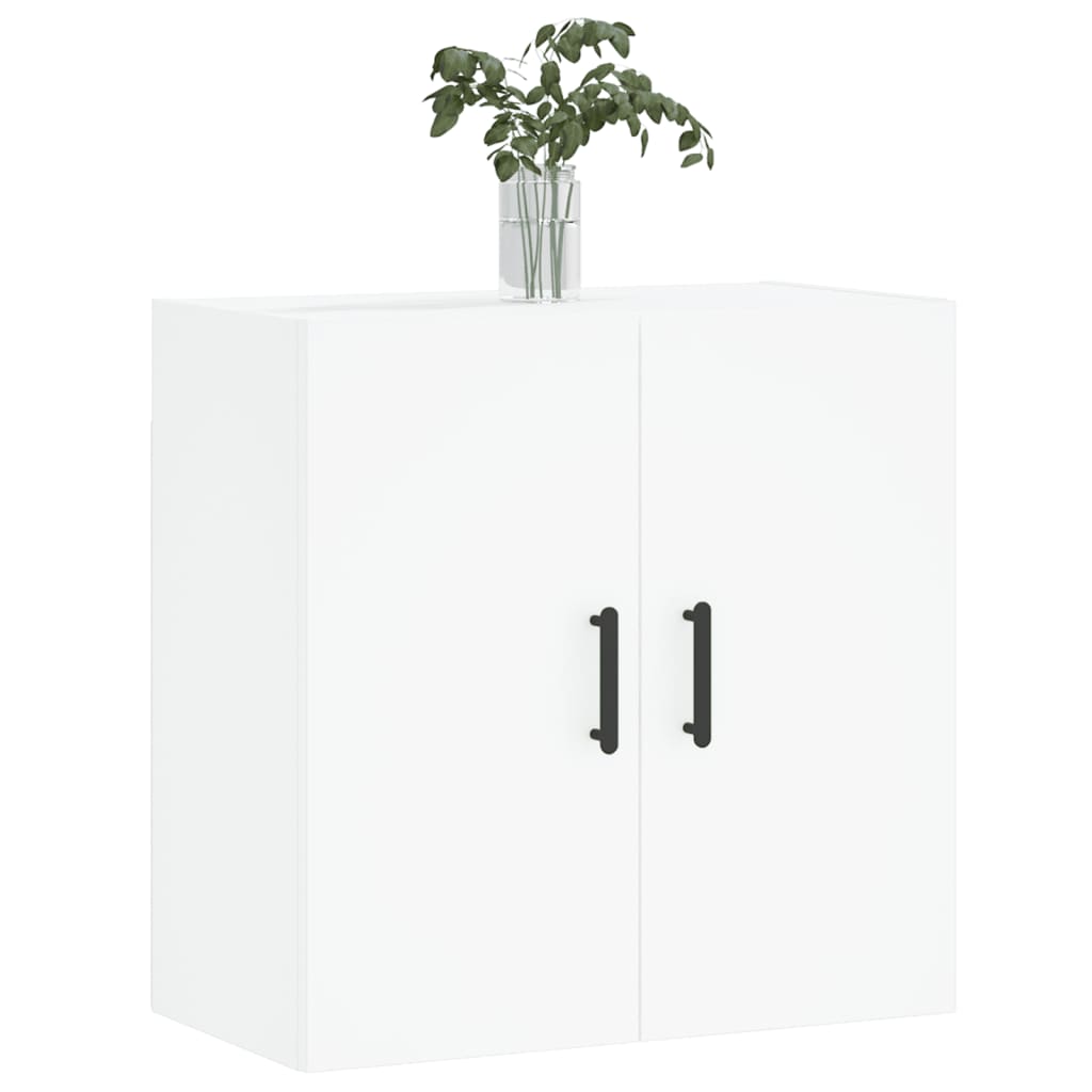 Armoire murale blanche 60x31x60 cm en bois