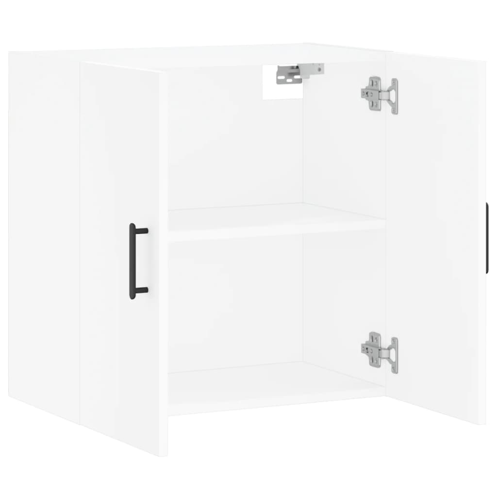 Armoire murale blanche 60x31x60 cm en bois