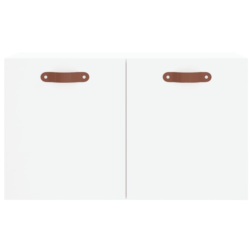 Armoire murale blanche 60x36,5x35 cm en bois