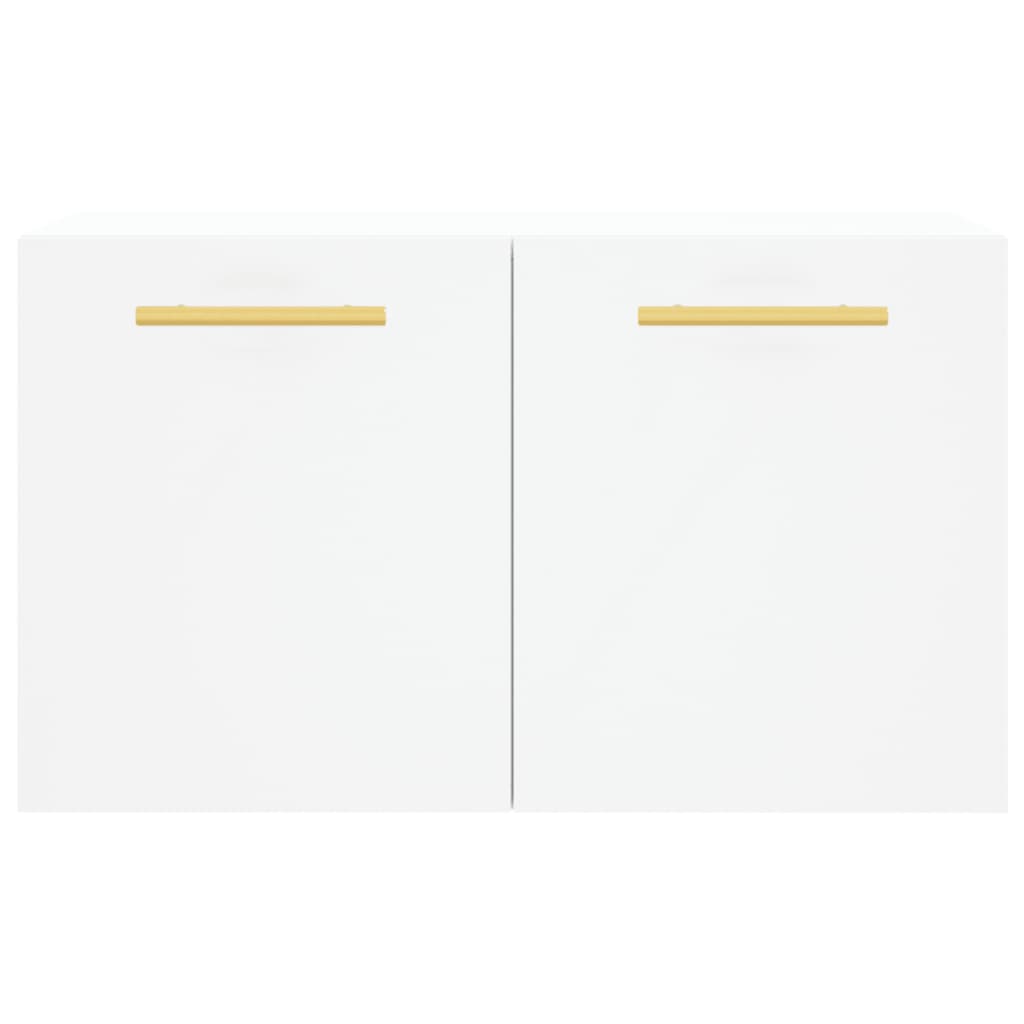 Armoire murale blanche 60x36,5x35 cm en bois